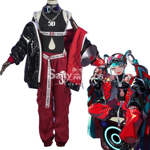 Vocaloid Hatsune Miku Cosplay Magical Mirai 2023 Cosplay Costume - L