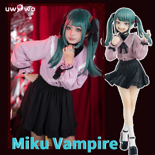 Uwowo Collab Series: V Singer Vampire Cosplay Halloween Costume Uniform - 【In Stock】M