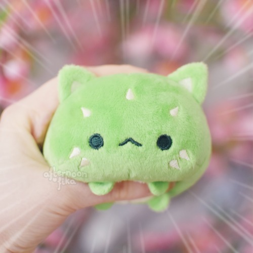 Baby Cactus Cat Plush Keychain | Default Title