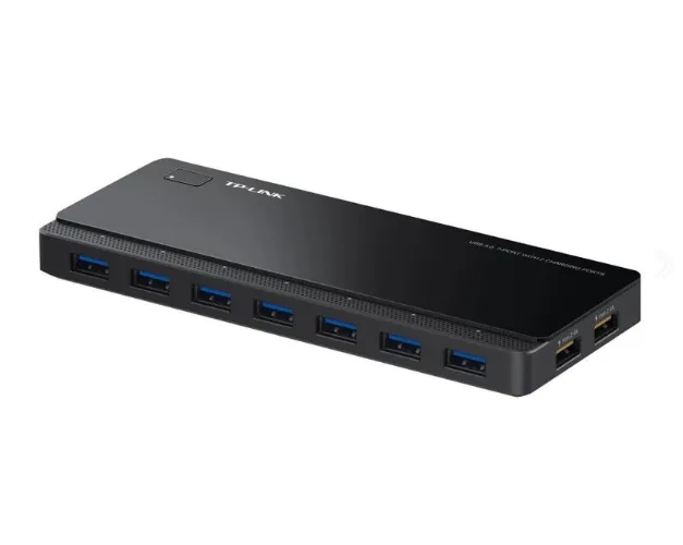 TP-Link UH720 USB 3.0 7-Port Hub with 2 Charging Ports USB hub - USB 3.0 - 7 ports - Sort
