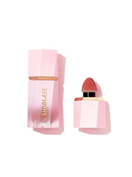 SHEGLAM Color Bloom Liquid Blush Makeup for Cheeks Matte Finish - Rose Ritual