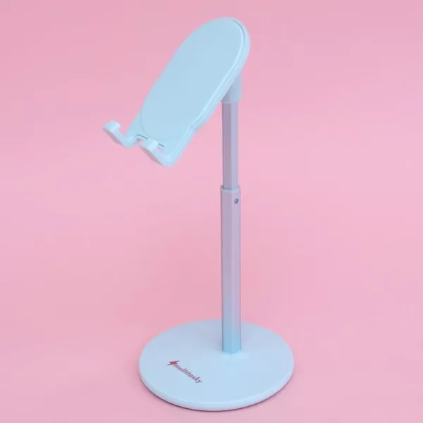 Multi-Angle Extendable Desk Phone Stand - Ice Blue