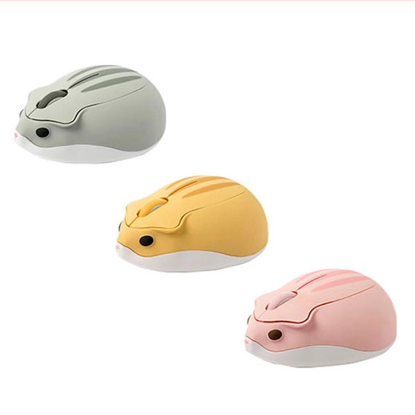 Cute Hamster Computer Mouse Cute Wireless Mice Kawaii Gaming Room Decor Cute Desk Accessories