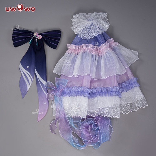 Exclusive Uwowo Genshin Impact Fanart Kokomi Bunny Suit Cute Cosplay Costume - 【In Stock】umbrella cover（only cover)