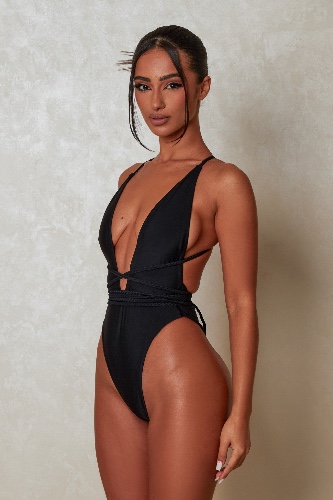 The Fishtail Swim - BLACK | UK16