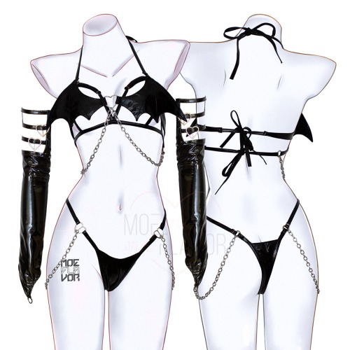 Cursed Pastel Succubus | Black / S/M