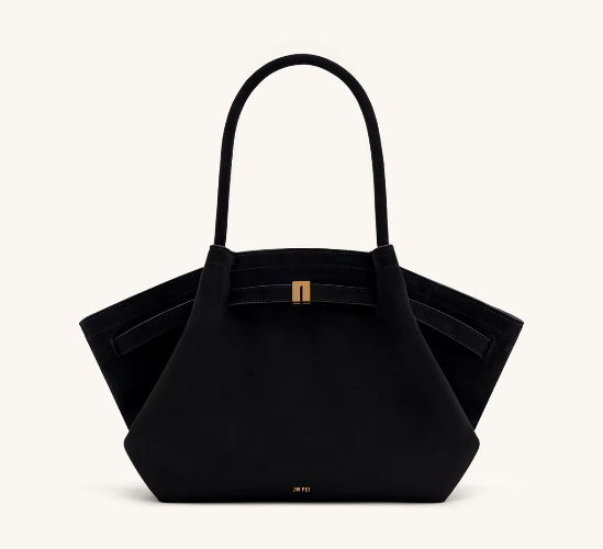 Hana Medium Faux Suede Tote Bag