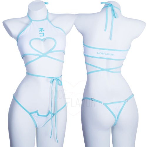 Neko Swimsuit | Blue / S/M