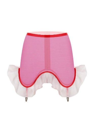 PINK MAID SUSPENDER | S