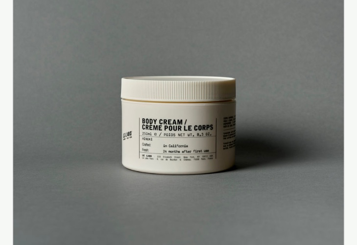 Le Labo hinoki body cream
