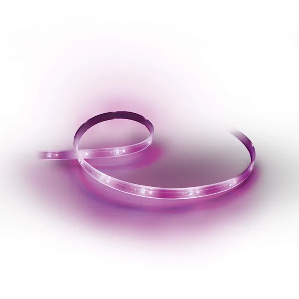 Philips Hue Lightstrip Plus v4 [2 m] White and Colour Ambiance Smart LED Kit with Bluetooth, Works with Alexa, Google Assistant and Apple HomeKit