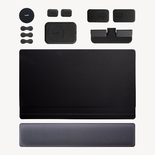 Smart Desk Mat | Smart Mat Full Kit / Night Black