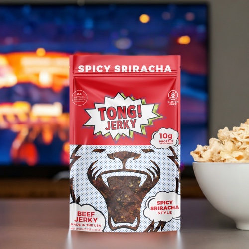 Spicy Sriracha Beef Jerky - 5-pack - 10% OFF