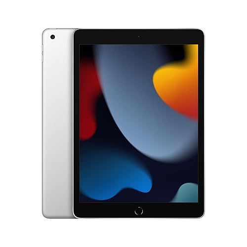 2021 Apple iPad (10.2-inch, Wi-Fi, 64GB) Silver (Renewed) - WiFi - 64GB - Silver