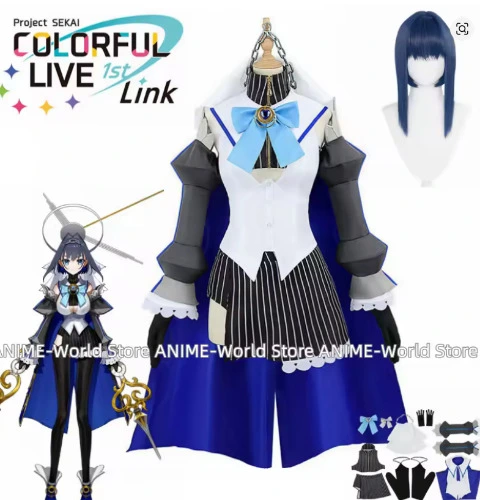 Kronii Cosplay + Wig + Shoes