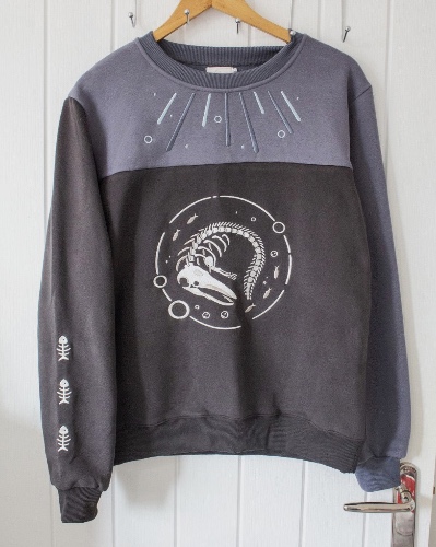 Deep Ocean sweatshirt - M