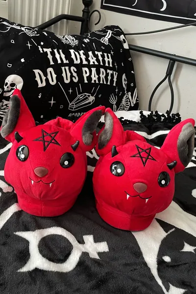 Vampir Slippers [BLOOD] | ML / Blood / 100% Polyester