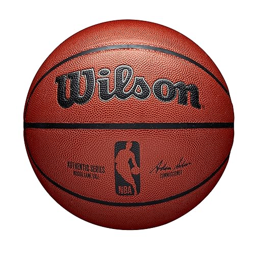WILSON NBA Authentic Series Indoor Basketballs - Size 7 - 29.5"