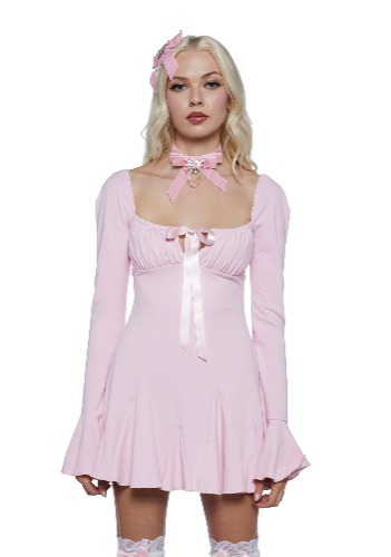 Passionate Notes Mini Dress | X-Small