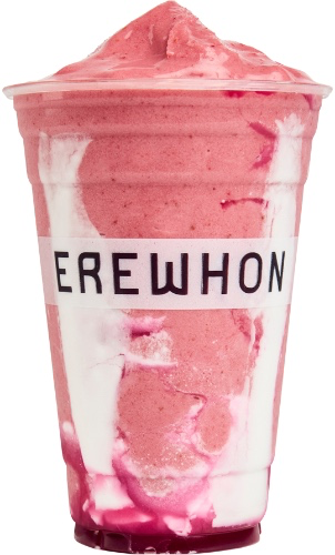 Hailey Bieber's Strawberry Glaze Skin Smoothie