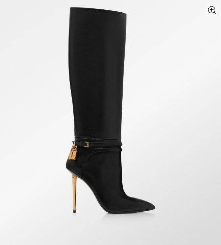 LEATHER PADLOCK BOOT