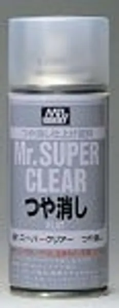 Mr. Super Clear Flat Spray - Gray