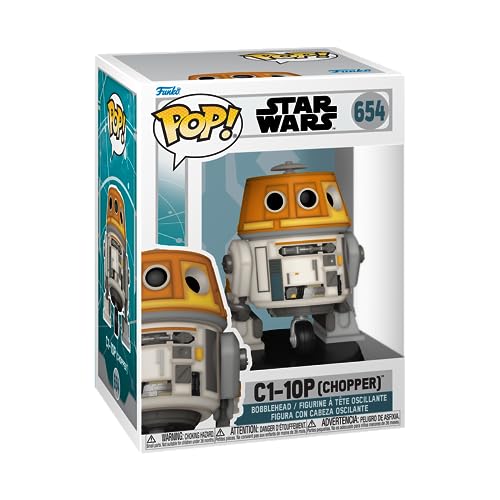 Funko Pop! Star Wars: Ahsoka TV 1- C1-10P - (Chopper) - Collectable Vinyl Figure - Gift Idea - Official Merchandise - Toys for Kids & Adults - TV Fans - Model Figure for Collectors and Display