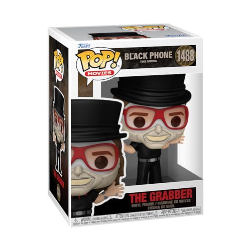 Funko POP! Movies: Black Phone - the Grabber - 1/6 Odds for Rare Chase Variant - Collectable Vinyl Figure - Gift Idea - Official Merchandise - Toys for Kids & Adults - Movies Fans