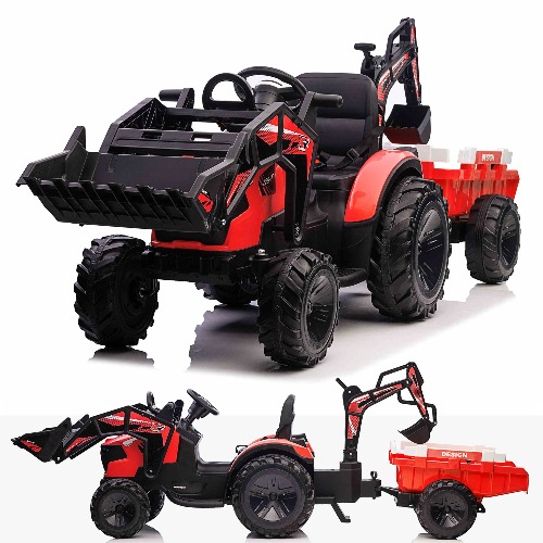 RiiRoo Tractor Digger | Red