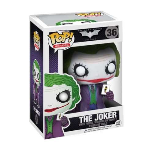 Funko POP! Heroes Dark Knight the Joker - Collectable Vinyl Figure - Gift Idea - Official Merchandise - Toys for Kids & Adults - Movies Fans - Model Figure for Collectors and Display - Standard