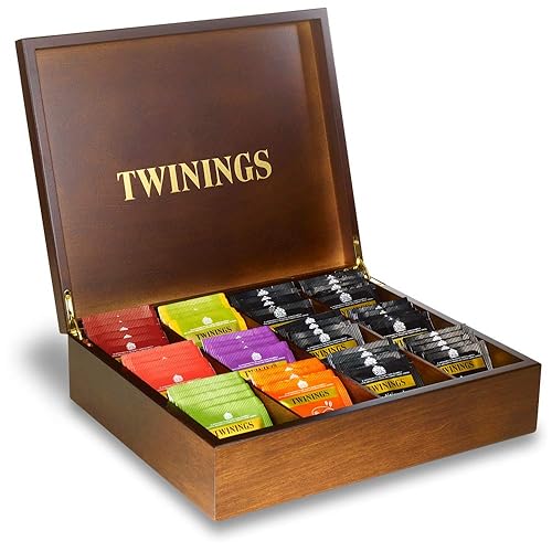 Twinings 12 Compartment Display Box & 100 Mixed Twinings Tea