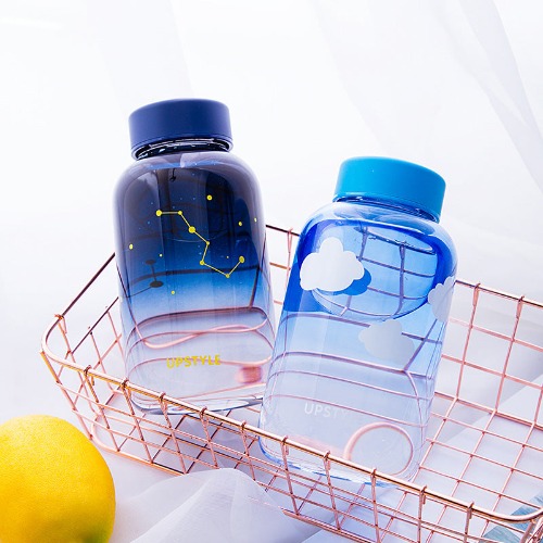 New Style Blue Sky Glass Water Bottle PN1641 | A