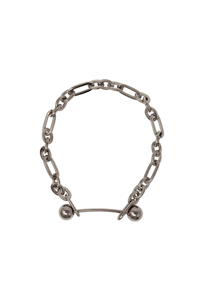 BOLD BARBELL PIERCING CHOKER