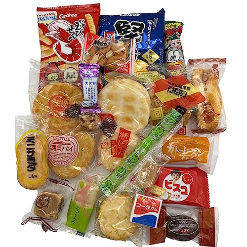 Bless Toys Japanese Snacks Box Japanese Candy & Snacks Dagashi Japanese Snacks Assortment Mystery Box (small) - small