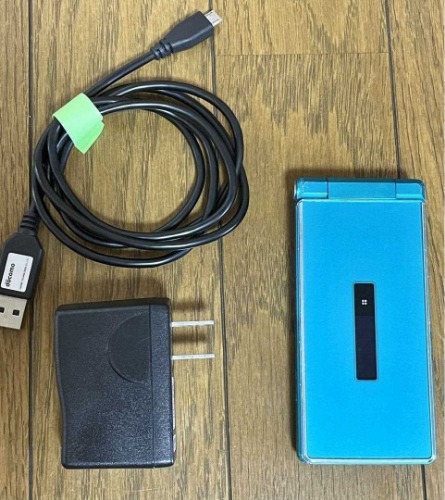 SHARP AQUOS SH-06G Green DOCOMO SIM free flip mobile phone used