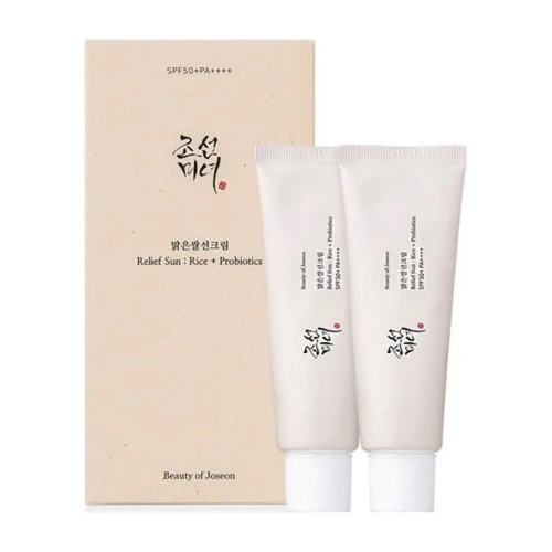 Beauty of Joseon Relief Sun: Rice + Probiotics Double Set, Sunscreen
