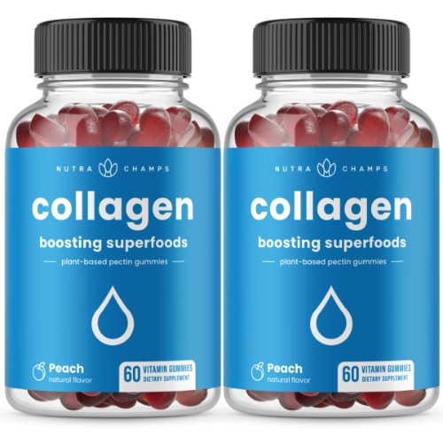 Collagen Boosting Gummies - 2 Pack