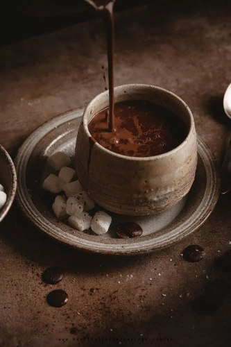 hot chocolate for Priestess