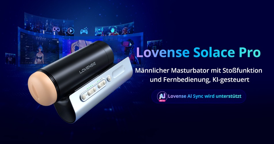 Lovense Solace Pro: KI-gesteuerter automatischer Blowjob-Automat, der Männern das beste synchronisierte, freihändige Vergnügen bietet