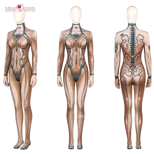 Uwowo Collab Series: Game Stellar Blade Eve Skin Suit Female Jumpsuit Cosplay Costume - 【Pre-sale】XS