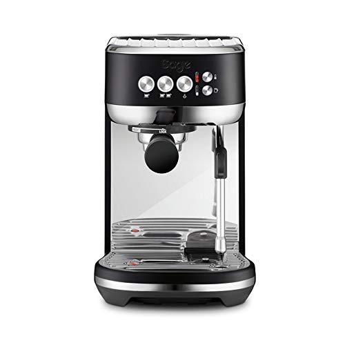 Sage - The Bambino Plus - Compact Coffee Machine with Automatic Milk Frother, Black Truffle - Black Truffle