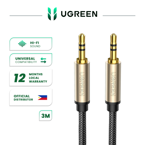 UGREEN 3.5mm Male to Male Aux Stereo Cable - PH