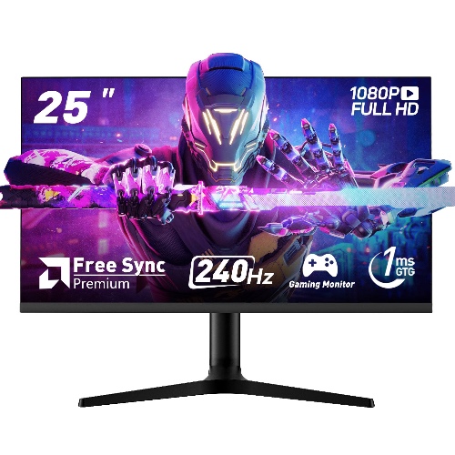 Rehisk 25Inch 240Hz Full HD 1080P Gaming Monitor - RE251KV1