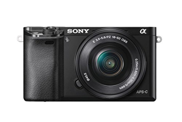 Sony Alpha a6000 Mirrorless Digital Camera with 16-50mm Power Zoom Lens (Renewed)