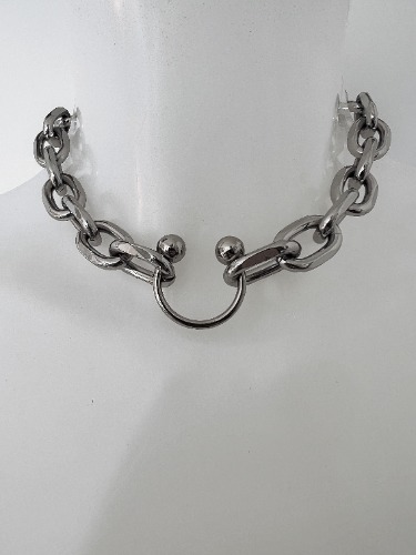 Maverick choker | 12-16 inches / Silver