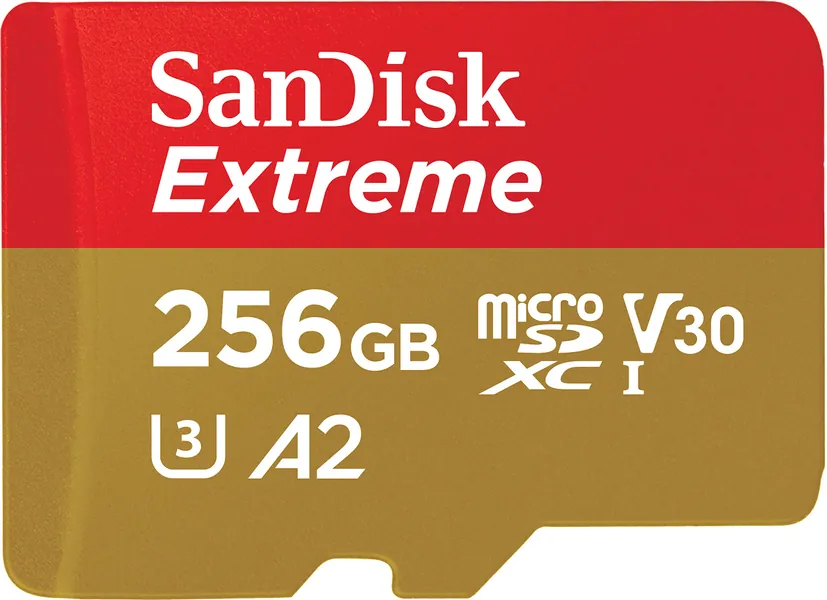 SanDisk Extreme 256GB MicroSD Card for Mobile Gaming, with A2 App Performance, Supports AAA/3D/VR Game Graphics and 4K UHD Video, 160MB/s Read, 90MB/s Write, Class 10, UHS-I, U3, V30