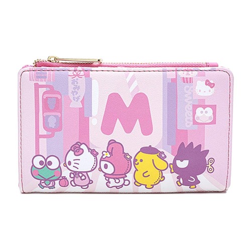 Loungefly x Sanrio Hello Kitty Kawaii All-Over Print Flap Wallet, Multicolor, One Size, Zippered Wallet