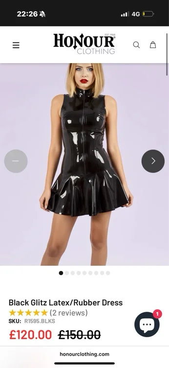 Latex dress 