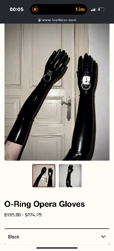 Latex gloves 