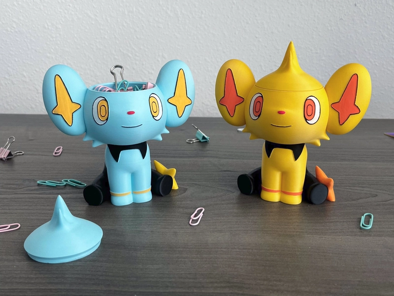Shinx Desk Buddy - Pokemon Inspired Storage Container!